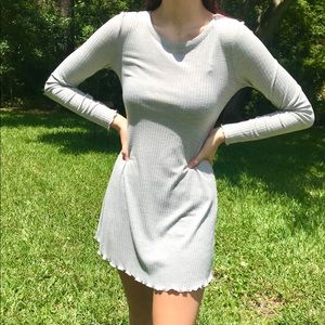 Wildflower Gray Dress